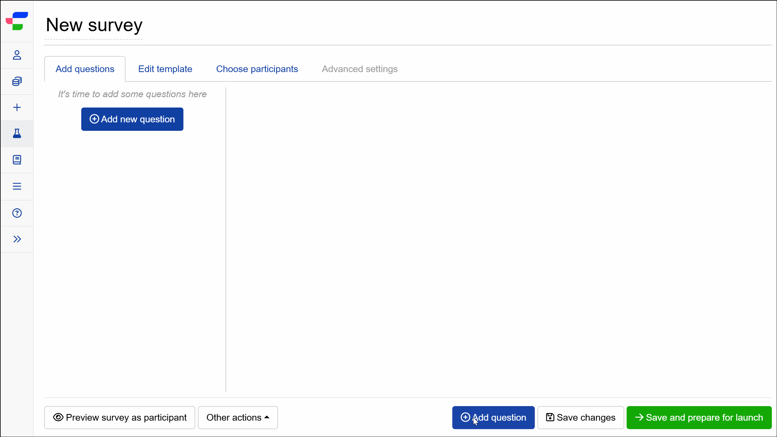 Adding the Semantic differential question