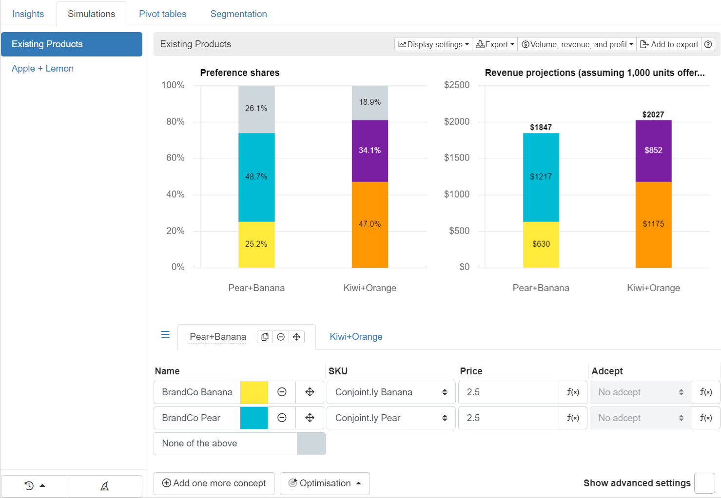 Drag and drop concepts within and across scenarios in simulator Drag and drop concepts within and across scenarios in simulator