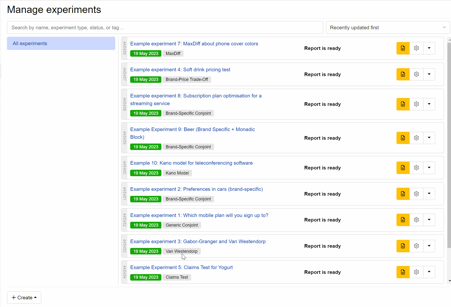 Creating a folder for sharing