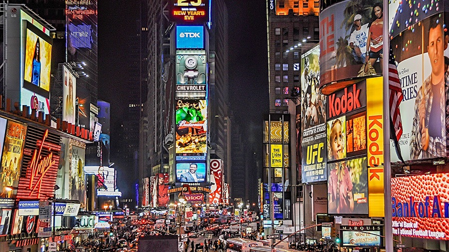 Ads on billboards Ads on billboards