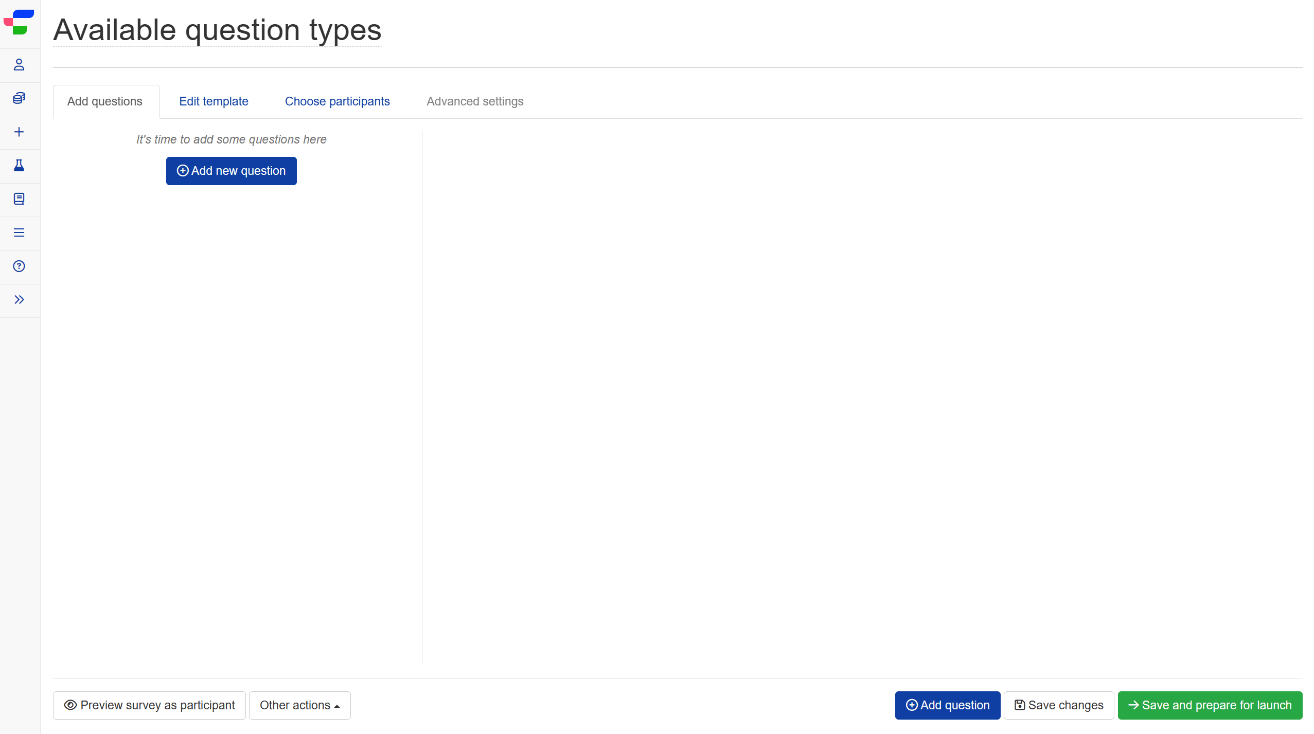 Adding the paragraph input question