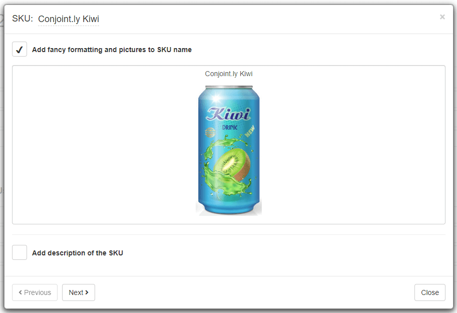 Brand-Price Trade-Off inputs: SKU information Brand-Price Trade-Off inputs: SKU information
