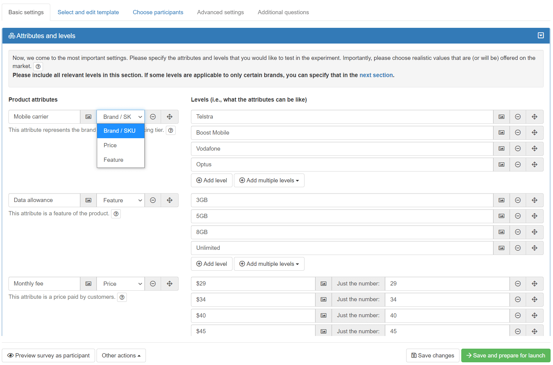 Conjointly platform