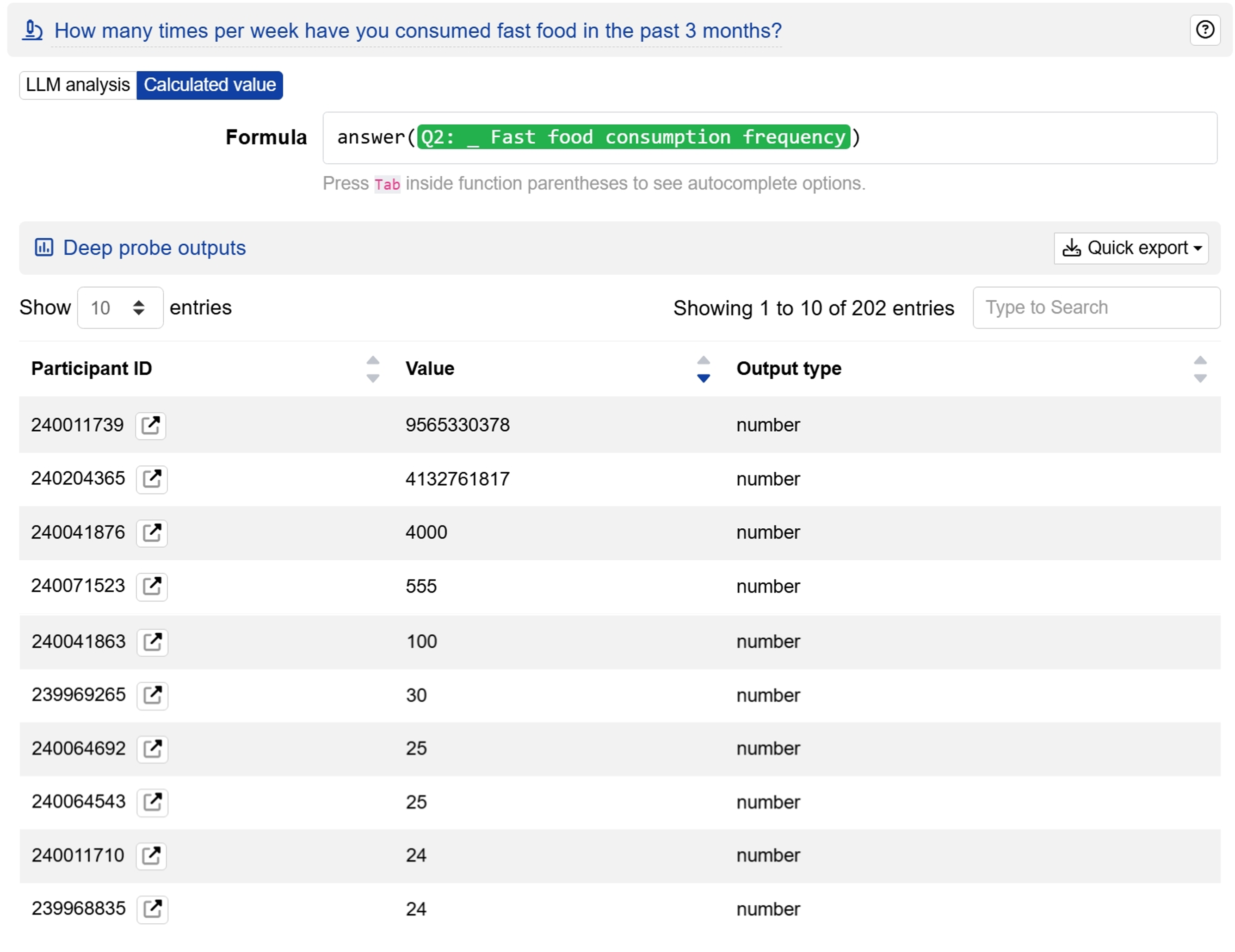 Include purchase behaviour questions Include purchase behaviour questions