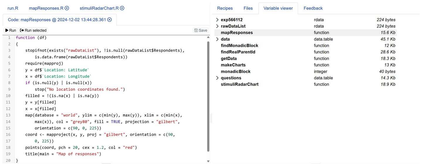 Functions in Insights Explorer Functions in Insights Explorer