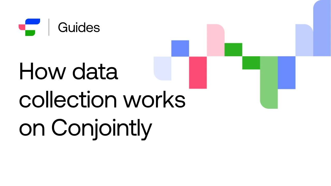 Conjointly collects respondents' answers