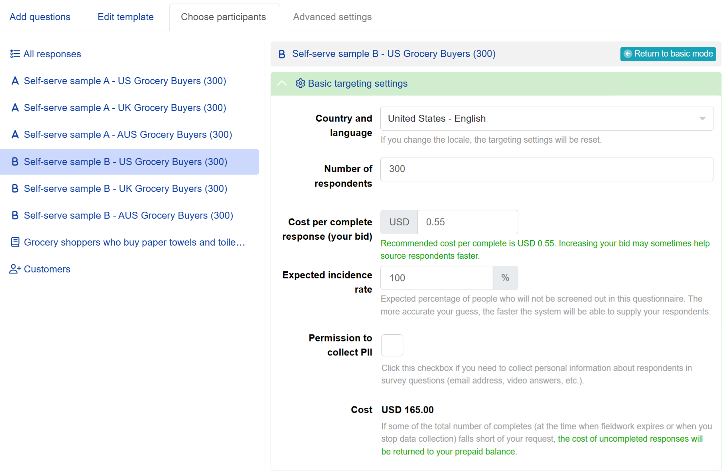 Need urgent access to respondents or prefer sampling at your own terms?