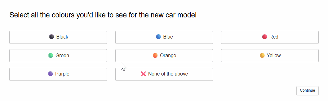 Choice ranking