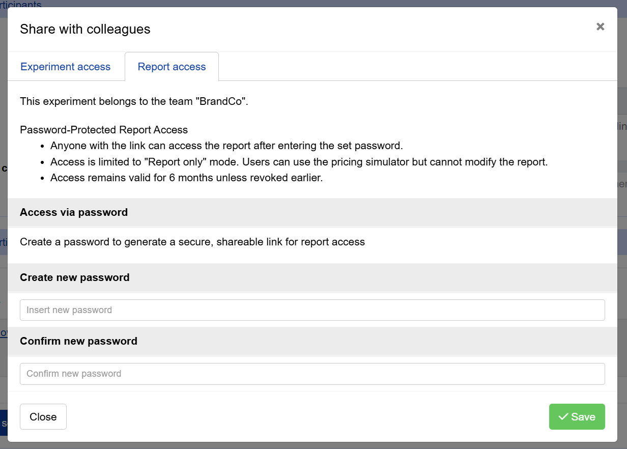 Sharing your survey report via View Report Sharing your survey report via View Report