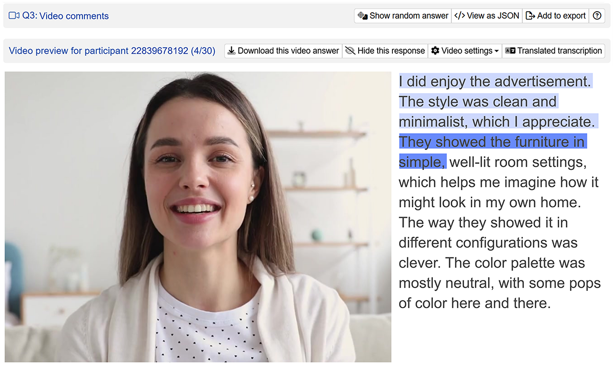 Design Feedback Survey