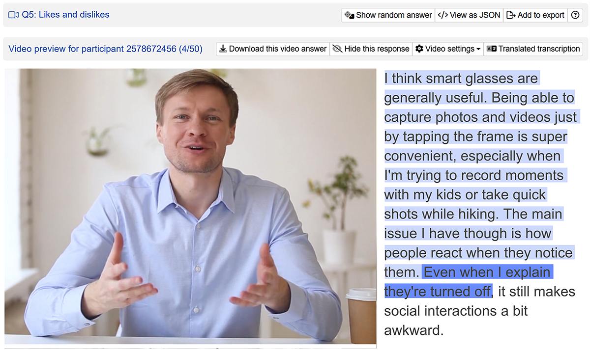 Product Idea Feedback Survey